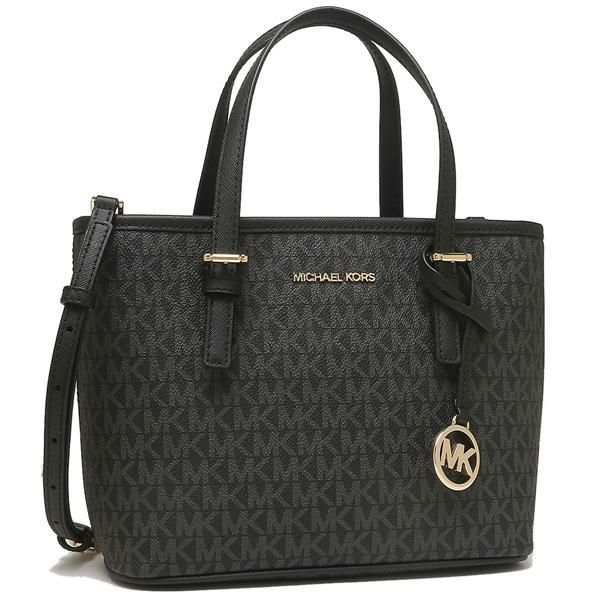 マイケルコース アウトレット トートバッグ ショルダーバッグ ジェットセットトラベル ブラック レディース MICHAEL KORS 35T9GTVT0B BLACK