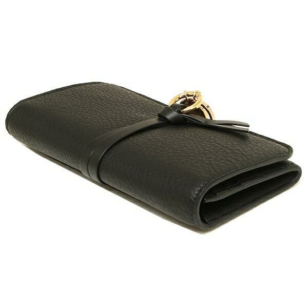 【訳ありアウトレット】クロエ 財布 長財布 アルファベット ブラック レディース CHLOE CHC17AP942H9Q CHC21WP942F57 001 詳細画像