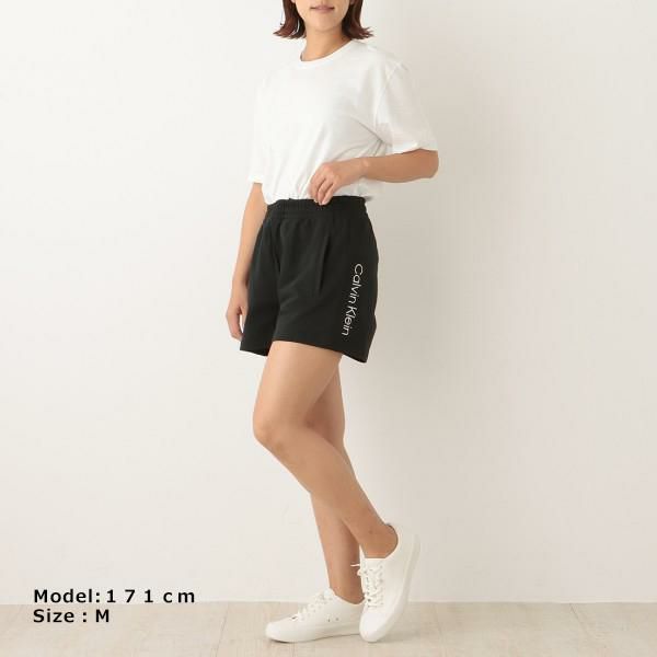 カルバンクライン アウトレット ショートパンツ ブラック レディース CALVIN KLEIN 40WP112 001 詳細画像