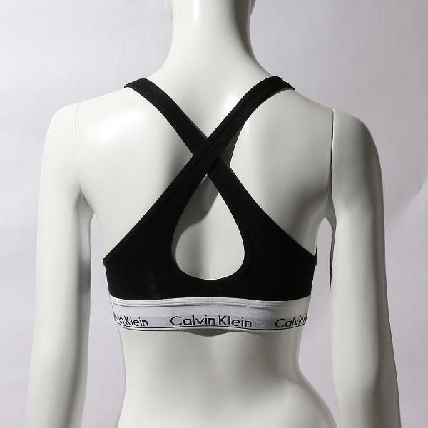 カルバンクライン アウトレット ブラレット ブラック レディース CALVIN KLEIN QF1654 001 詳細画像