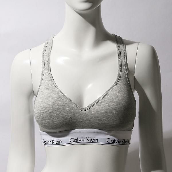 カルバンクライン アウトレット ブラレット グレー レディース CALVIN KLEIN QF1654 020 詳細画像