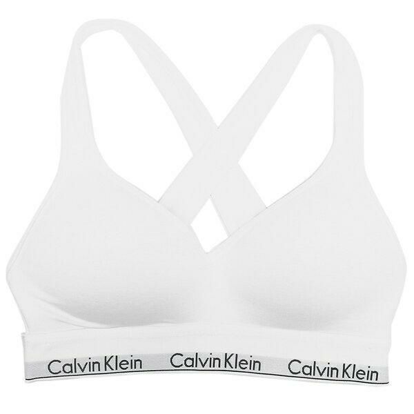 カルバンクライン アウトレット ブラレット ホワイト レディース CALVIN KLEIN QF1654 100 詳細画像
