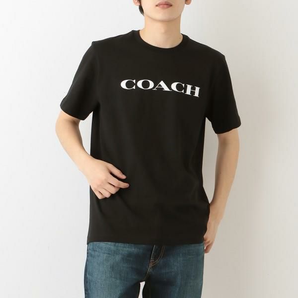 コーチ アウトレット Tシャツ ブラック メンズ COACH C9693 BLK