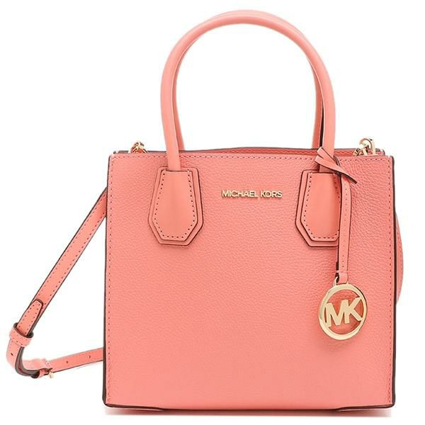 マイケルコース アウトレット ハンドバッグ ショルダーバッグ マーサー ピンク レディース MICHAEL KORS 35S1GM9M2L GRAPEFRUIT 詳細画像