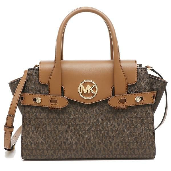 マイケルコース アウトレット ハンドバッグ ショルダーバッグ カルメン ブラウン レディース MICHAEL KORS 35S2GNMS5B BROWN 詳細画像