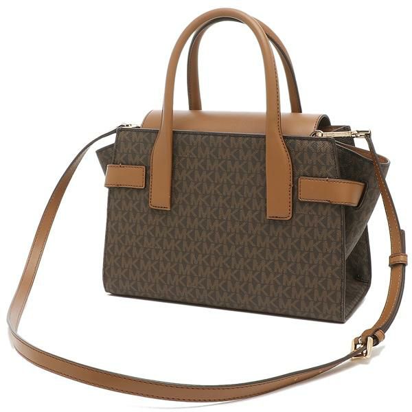 マイケルコース アウトレット ハンドバッグ ショルダーバッグ カルメン ブラウン レディース MICHAEL KORS 35S2GNMS5B BROWN 詳細画像