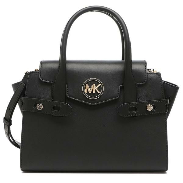 マイケルコース アウトレット ハンドバッグ ショルダーバッグ カルメン ブラック レディース MICHAEL KORS 35S2GNMS8L BLACK 詳細画像