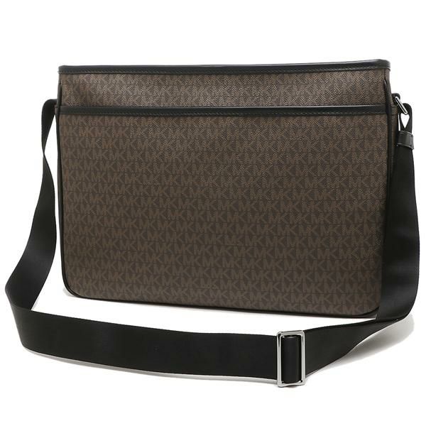 マイケルコース アウトレット ショルダーバッグ クーパー ブラウン ブラック メンズ レディース MICHAEL KORS 37F1LCOM5B BRN/BLACK A4対応 詳細画像