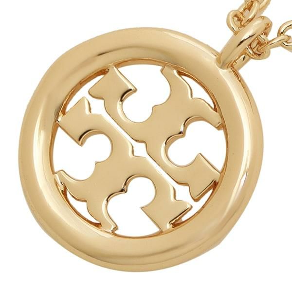 トリーバーチ ネックレス アクセサリー ロゴチャーム ゴールド レディース TORY BURCH 137185 720 詳細画像