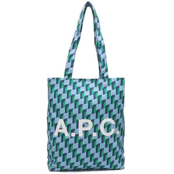 アーペーセー トートバッグ ブルー グリーン メンズ レディース APC M61442 COEXB IAB A4対応 詳細画像