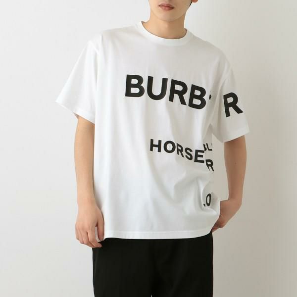 バーバリー Tシャツ 半袖カットソー ホワイト メンズ BURBERRY 8040691 A1464