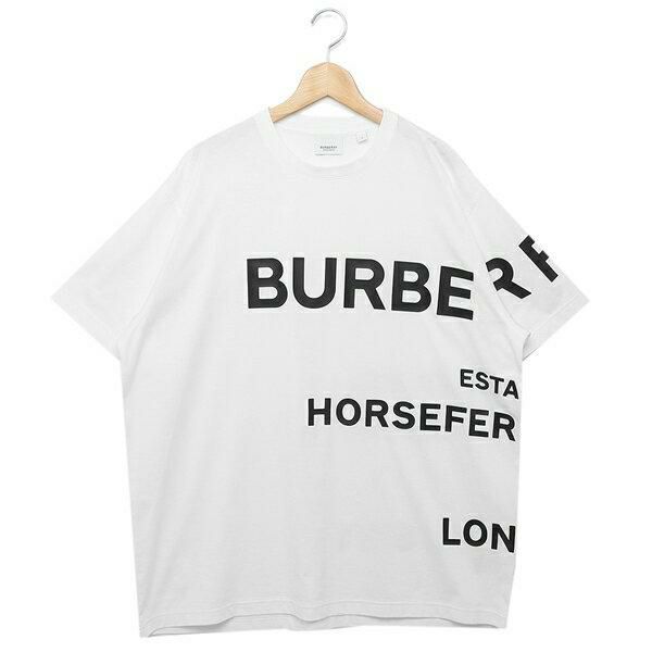 バーバリー Tシャツ 半袖カットソー ホワイト メンズ BURBERRY 8040691 A1464 詳細画像