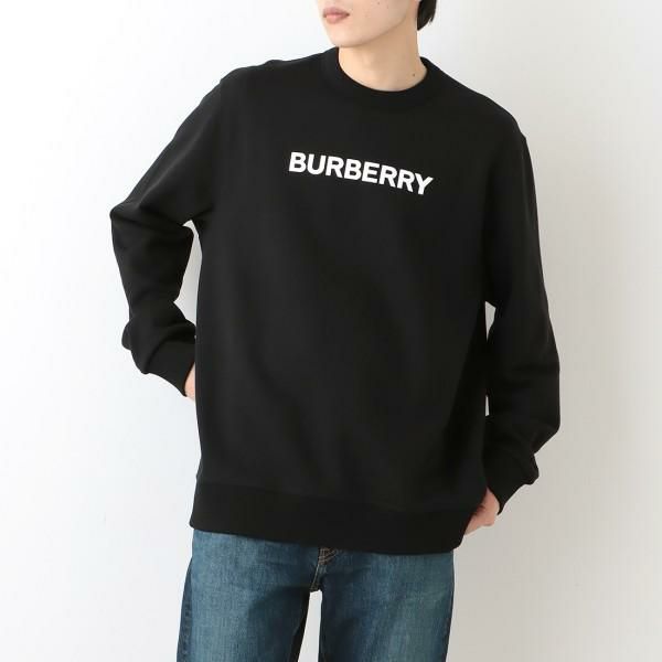 バーバリー スウェットシャツ プルオーバー ブラック メンズ BURBERRY 8055312 A1189