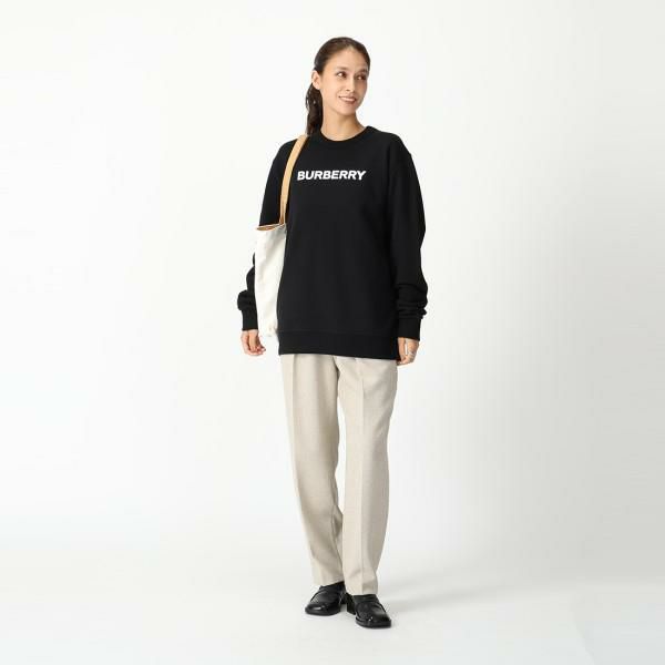 バーバリー スウェットシャツ プルオーバー ブラック メンズ BURBERRY 8055312 A1189 詳細画像