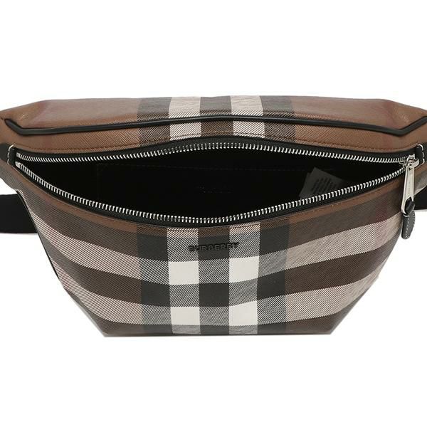 バーバリー ボディバッグ ウエストバッグ バムバッグ ブラウン メンズ BURBERRY 8052806 A8900 詳細画像