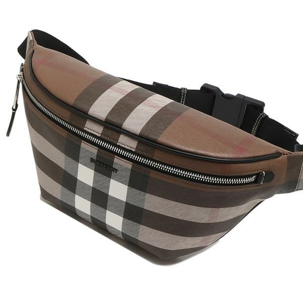 バーバリー ボディバッグ ウエストバッグ バムバッグ ブラウン メンズ BURBERRY 8052806 A8900 詳細画像