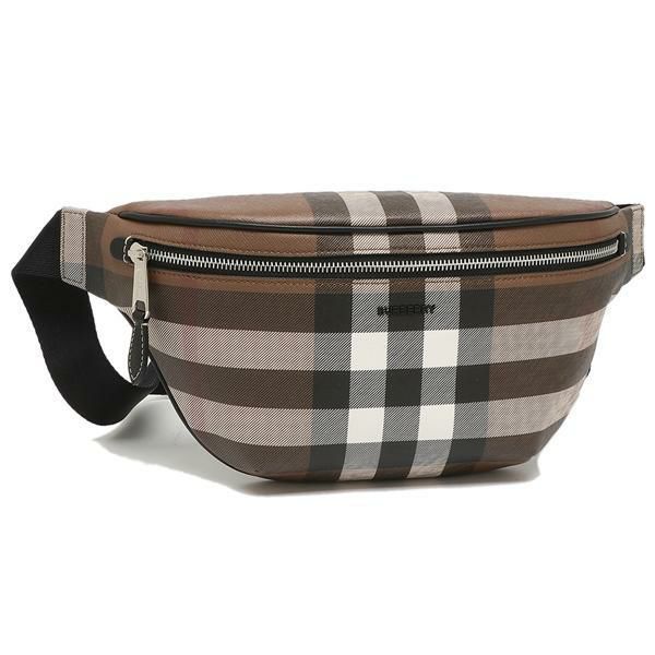 バーバリー ボディバッグ ウエストバッグ バムバッグ ブラウン メンズ BURBERRY 8052806 A8900 詳細画像