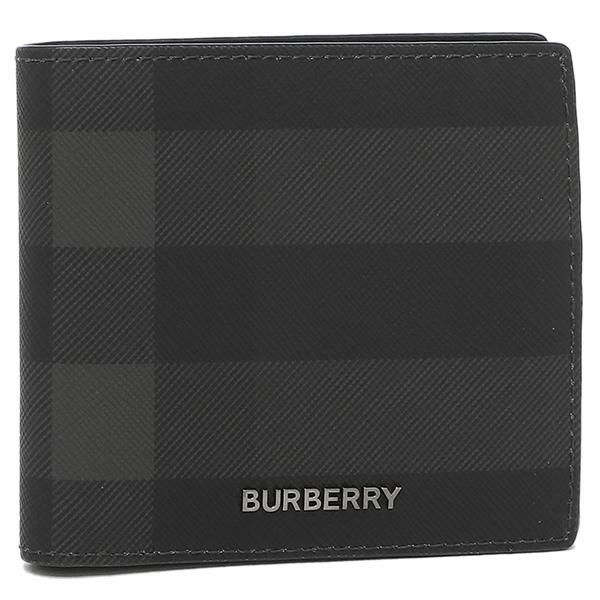 バーバリー 二つ折り財布 ブラック メンズ BURBERRY 8056707 A1208