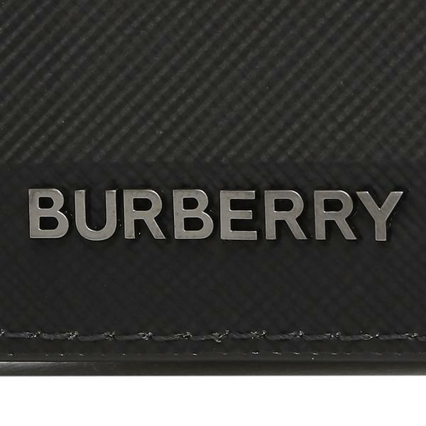 バーバリー 二つ折り財布 ブラック メンズ BURBERRY 8056707 A1208 詳細画像