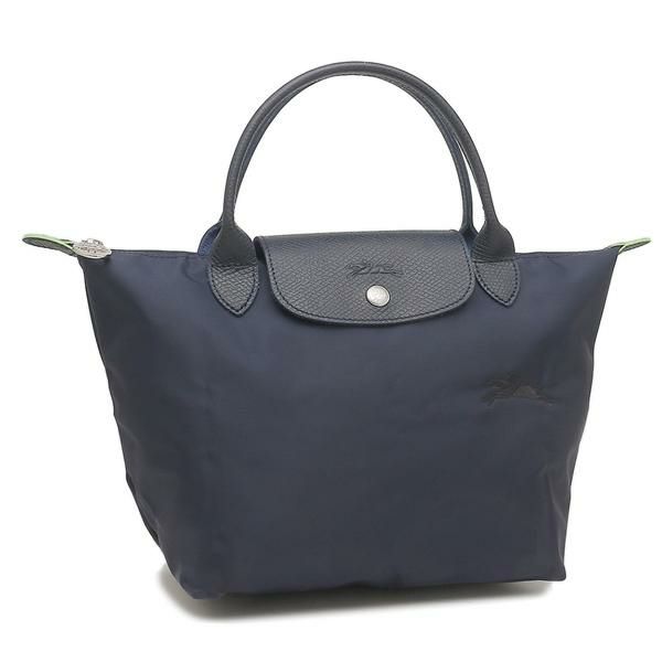 ロンシャン ハンドバッグ プリアージュグリーン Sサイズ ネイビー レディース LONGCHAMP 1621 919 P68