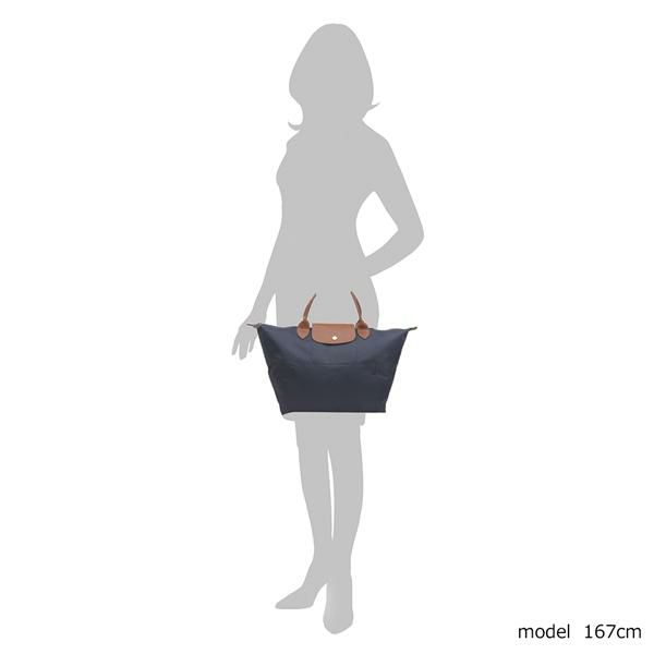 ロンシャン ハンドバッグ プリアージュ Mサイズ ネイビー レディース LONGCHAMP 1623 89 P68 詳細画像