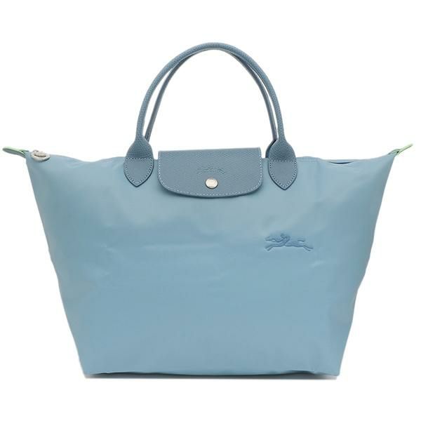 ロンシャン ハンドバッグ プリアージュグリーン Mサイズ ブルー レディース LONGCHAMP 1623 919 P58 詳細画像