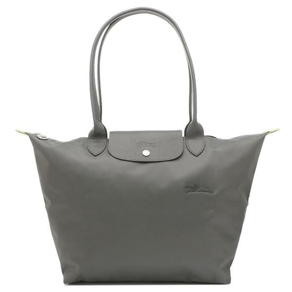 ロンシャン トートバッグ プリアージュグリーン Lサイズ グレー レディース LONGCHAMP 1899 919 P66 A4対応 詳細画像