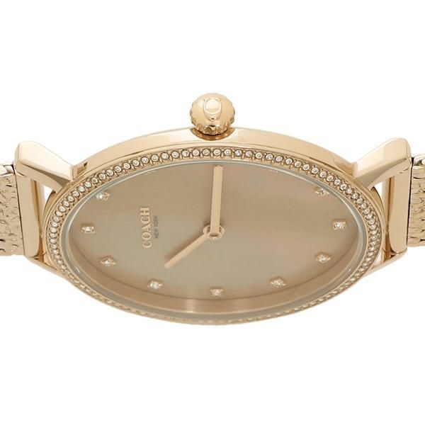 コーチ レディース 時計 オードリー 36mm クォーツ ホワイト ゴールド COACH 14503827 ステンレススチール 詳細画像