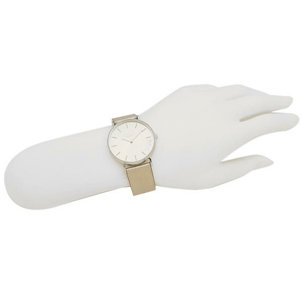 コーチ レディース 時計 ペリー 36mm クォーツ ホワイト ゴールド COACH 14503853 レザー 詳細画像