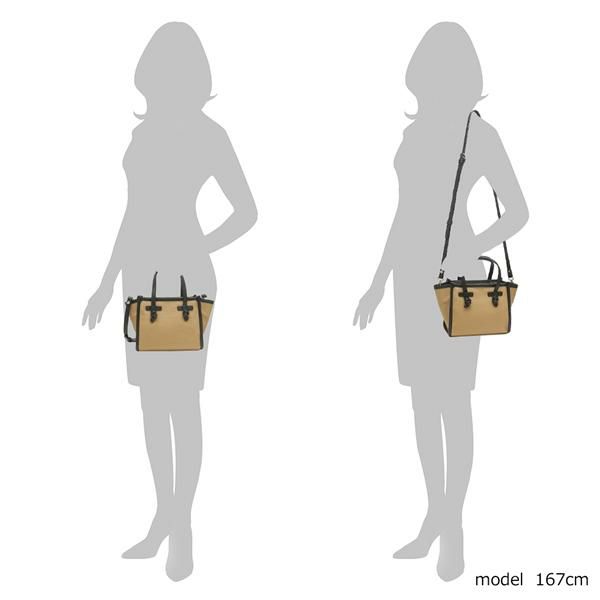 ジャンニキアリーニ ハンドバッグ ショルダーバッグ ミスマルチェッラ 2WAY ブラウン レディース GIANNI CHIARINI BS8065 CNV-SE 554 詳細画像