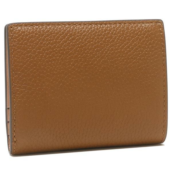 トリーバーチ アウトレット 二つ折り財布 ブレイク ミニ財布 ブラウン レディース TORY BURCH 84691 907 詳細画像