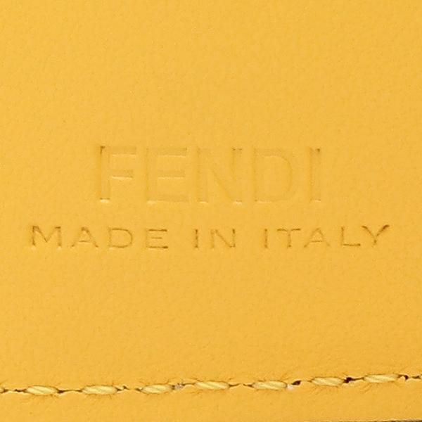 フェンディ 二つ折り財布 ローマフェンディ イエロー レディース FENDI 8M0468AAYZ F192E 詳細画像