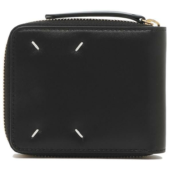 メゾンマルジェラ 二つ折り財布 コンパクトウォレット ブラック メンズ レディース Maison Margiela S56UI0111 P4985 T8013 詳細画像