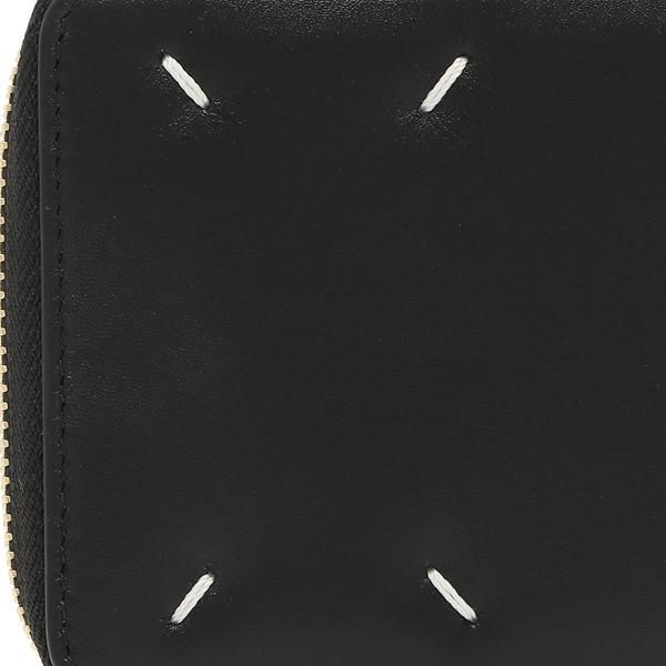 メゾンマルジェラ 二つ折り財布 コンパクトウォレット ブラック メンズ レディース Maison Margiela S56UI0111 P4985 T8013 詳細画像