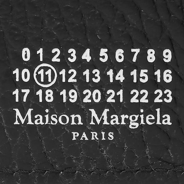 メゾンマルジェラ 二つ折り財布 ブラック メンズ Maison Margiela SA1UI0016 P4455 T8013 詳細画像