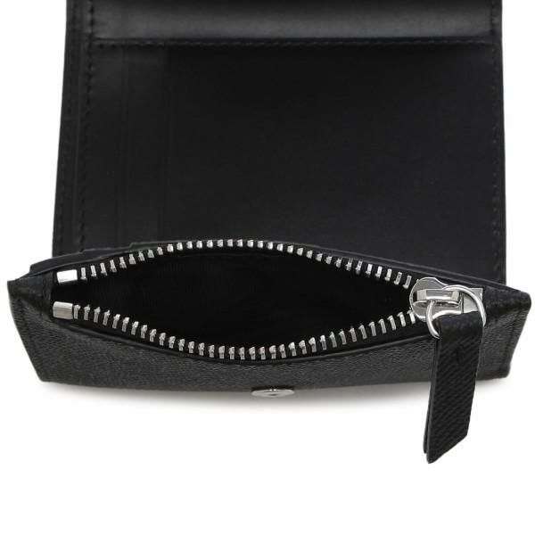 メゾンマルジェラ 三つ折り財布 コンパクトウォレット ブラック メンズ レディース Maison Margiela SA3UI0017 P4745 T8013 詳細画像