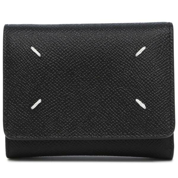 メゾンマルジェラ 三つ折り財布 コンパクトウォレット ブラック メンズ レディース Maison Margiela SA3UI0017 P4745 T8013 詳細画像