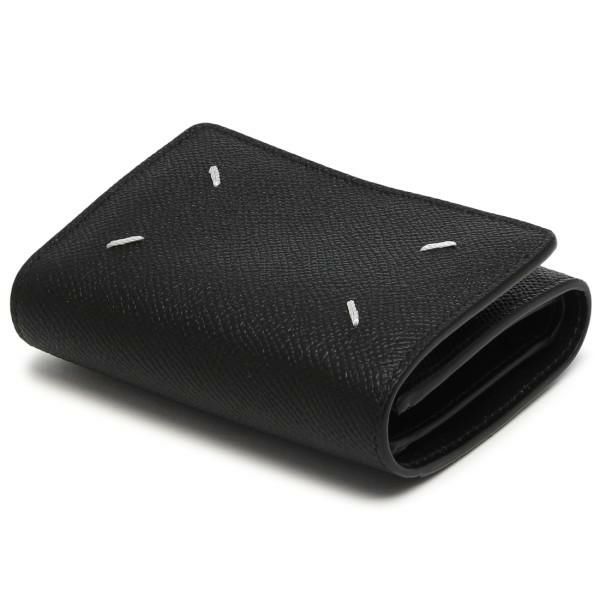 メゾンマルジェラ 三つ折り財布 コンパクトウォレット ブラック メンズ レディース Maison Margiela SA3UI0017 P4745 T8013 詳細画像