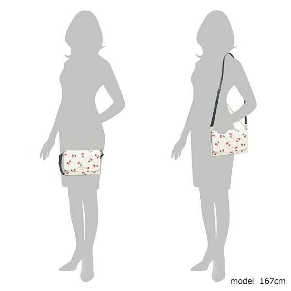 【訳ありアウトレット】ケイトスペード アウトレット ショルダーバッグ カーソン ホワイトマルチ レディース KATE SPADE K6401 250【ラッピング不可商品】 詳細画像