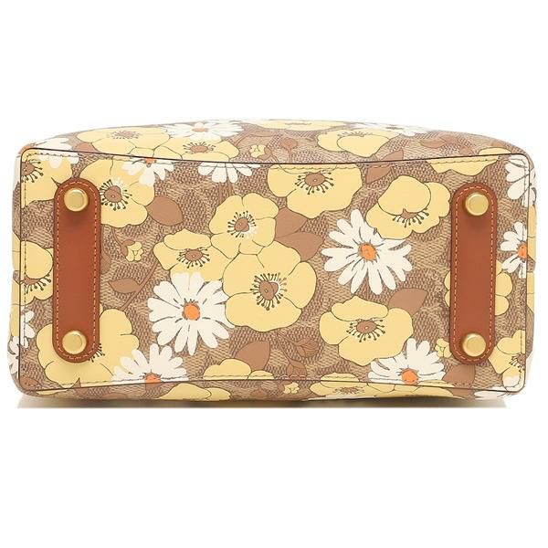 コーチ ショルダーバッグ シグネチャー ウィロウ 花柄 ベージュマルチ レディース COACH C9722 B4PEZ 詳細画像
