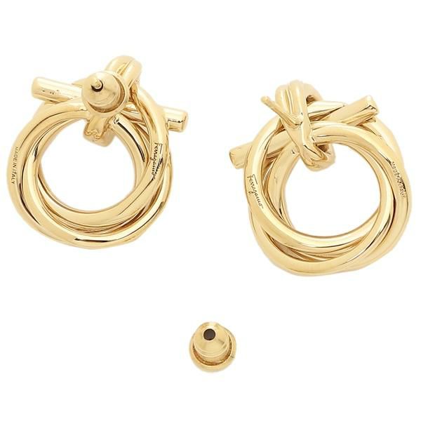 サルヴァトーレフェラガモ ピアス アクセサリー ゴールド レディース Salvatore Ferragamo 760549 0751618 詳細画像