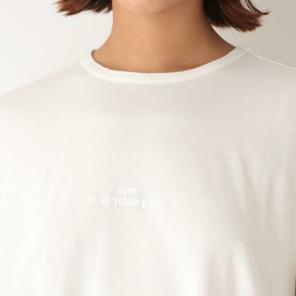 メゾンマルジェラ Tシャツ トップス 半袖カットソー ホワイト メンズ レディース Maison Margiela S50GC0669 S23525 101 詳細画像