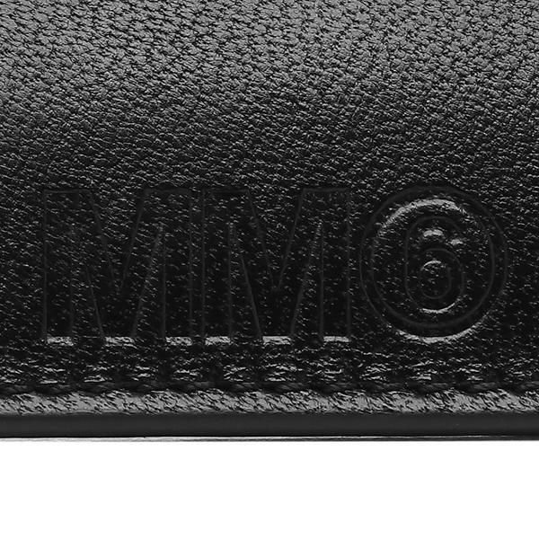 エムエムシックス メゾンマルジェラ カードケース ブラック メンズ レディース MM6 Maison Margiela S54UI0129 P4812 T8013 詳細画像