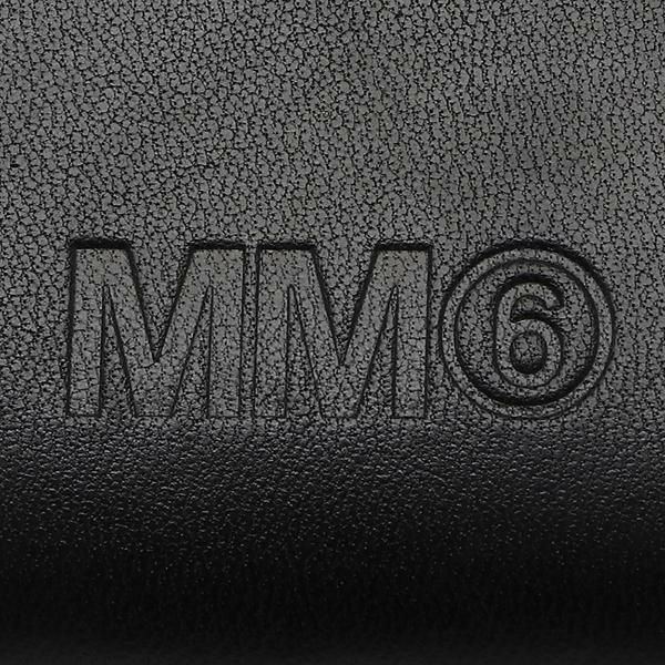 エムエムシックス メゾンマルジェラ 二つ折り財布 コンパクト財布 ブラック メンズ レディース MM6 Maison Margiela S63UI0002 P4812 T8013 詳細画像