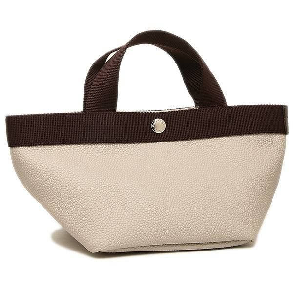 エルベシャプリエ バッグ Herve Chapelier 701GP 63 69 リュクス S SQUARE BASE TOTE BAG トートバッグ MASTIC/MOKA