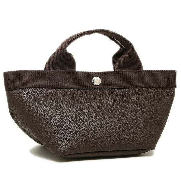 エルベシャプリエ バッグ Herve Chapelier 701GP 69 69 リュクス S SQUARE BASE TOTE BAG トートバッグ MOKA/MOKA