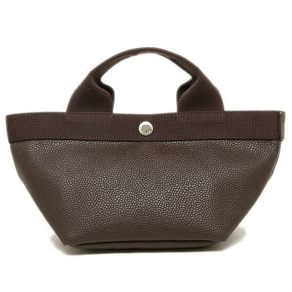 エルベシャプリエ バッグ Herve Chapelier 701GP 69 69 リュクス S SQUARE BASE TOTE BAG トートバッグ MOKA/MOKA 詳細画像