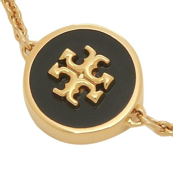 トリーバーチ ブレスレット アクセサリー キラ ペンダント ゴールド ブラック レディース TORY BURCH 90284 720 詳細画像