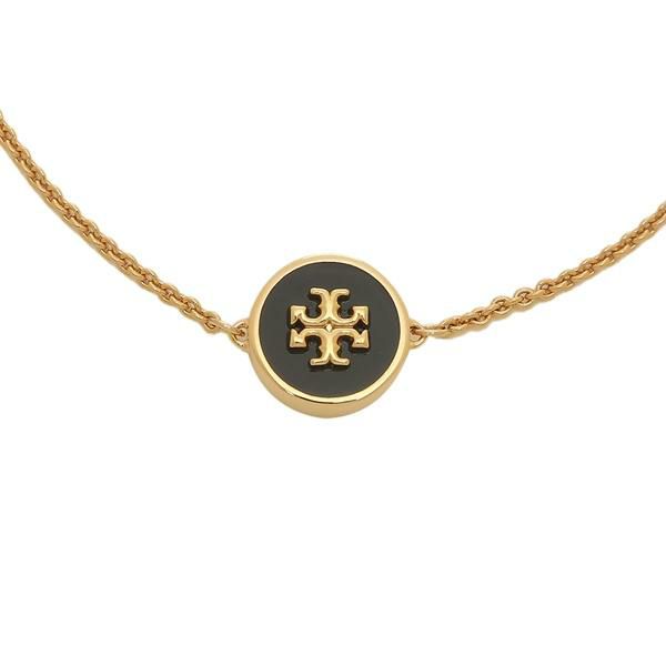 トリーバーチ ブレスレット アクセサリー キラ ペンダント ゴールド ブラック レディース TORY BURCH 90284 720 詳細画像