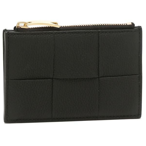 ボッテガヴェネタ カードケース イントレチャート ブラック レディース BOTTEGA VENETA 651393
